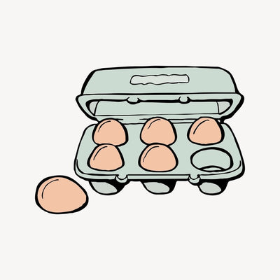 Large Brown Eggs, 12 ct