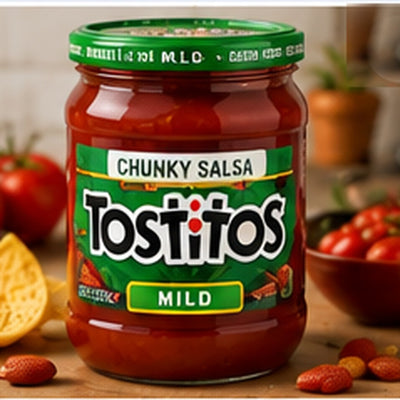 Tostitos Chunky Salsa, Mild, 15.5 oz