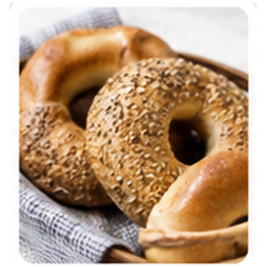 Plain Bagels, 6 ct