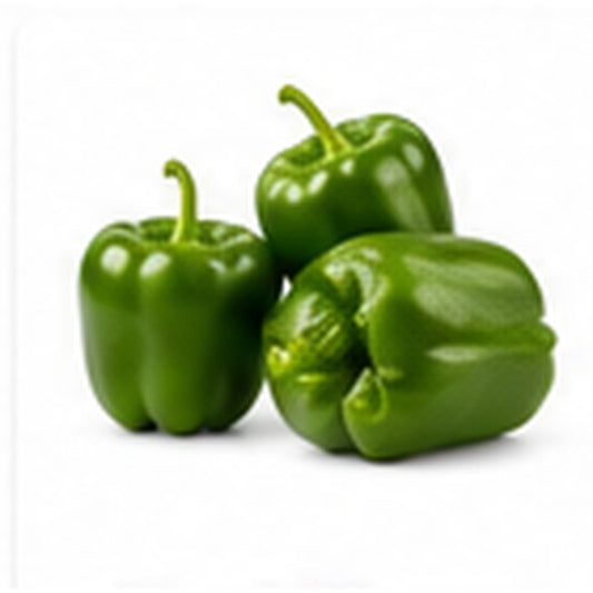 Green Bell Peppers, 3 ct